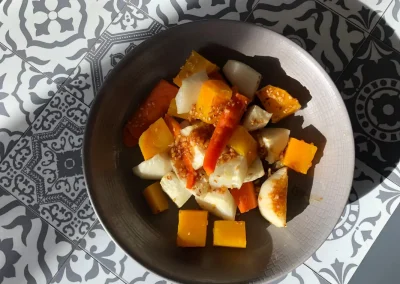 LÉGUMES RÔTIS SAUCE SOJA